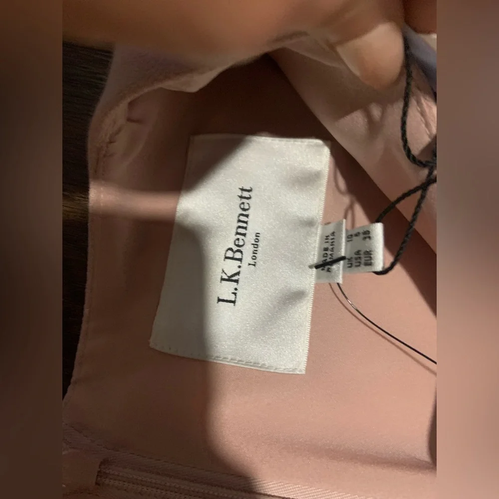 LK Bennett Dress midi Amanda  Prince George's Teacher celeb formal evening $425 - Picture 7 of 8